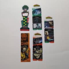 僕のヒーローアカデミア ブックマーカー 5枚セットのサムネイル