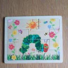 はらぺこあおむし   木製パズルのサムネイル