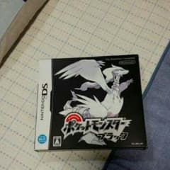 任天堂　ds ポケットモンスターブラックのサムネイル