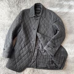 BURBERRY BLACK LABEL キルティングジャケット チェック L - メルカリ