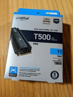 Crucial(クルーシャル) T500 ヒートシンク付き 1TB - メルカリ