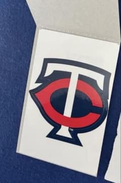 MLB ミネソタ・ツインズ ロゴステッカーのサムネイル