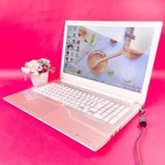 たっぷり大容量1TB❣️おしゃれゴールド薄型ノートパソコン✨️カメラ
