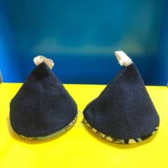 三角鍋つかみ(デニム)