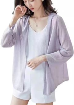 夏用のガーディガン 接触冷感のサムネイル