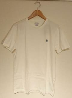 ポロラルフローレン 新品 白Tシャツ メンズ ショップ袋 ショッパー付のサムネイル