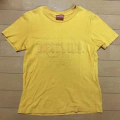 DIESEL キッズ 半袖Tシャツ オレンジイエロー　130 8Yのサムネイル
