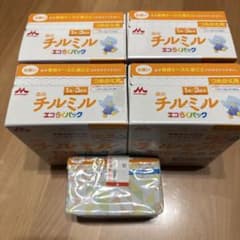 新品！チルミル フォローアップミルク400g 9袋のサムネイル