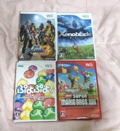 Wii ソフト まとめ売り 4本のサムネイル