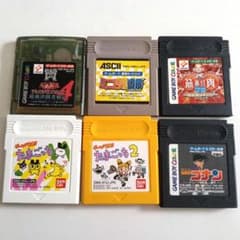 ゲームボーイ ソフト 6本セット まとめ売りのサムネイル