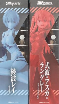 S.H.Figuarts 綾波レイ＆式波・アスカ・ラングレーと他1 - メルカリ