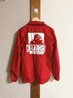 XLARGE コーチジャケット レッド Mサイズのサムネイル