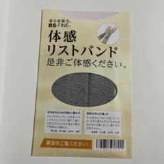 着る岩盤浴　BSファイン体感リストバンド1組のサムネイル