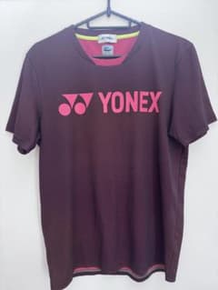 YONEX メッシュTシャツ Lサイズ ダークレッドのサムネイル