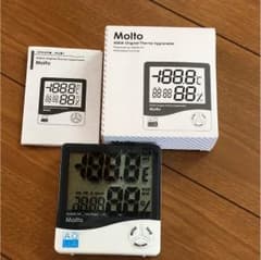 Molto 温時計 湿度計のサムネイル