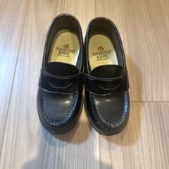 MARUTA キッズモカシン 黒のサムネイル