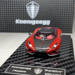 【限定1000台】FrontiArt 1/64 ケーニグセグ レゲーラ レッド FrontiArt 1/64 ケーニグセグ レゲーラ レッド - メルカリ