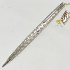 プラチナ万年筆 回転繰り出し シルバー 銀製 シャーペン - メルカリ
