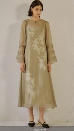 LE'RURE Sheer A-line onepiece - メルカリ
