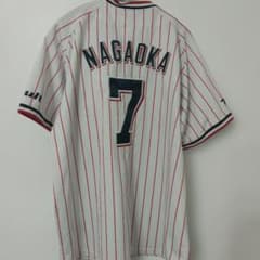 東京ヤクルトスワローズ 長岡秀樹 ユニフォーム - メルカリ