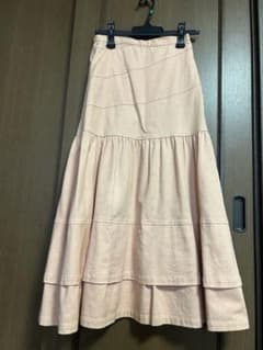 INGEBORG フレアスカート ピンクのサムネイル