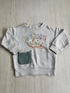BEAMS mini グレー トレーナー 90のサムネイル