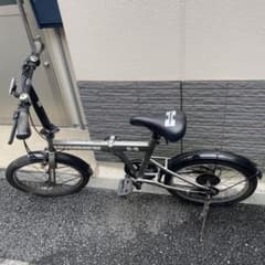 最終値下げ HUMMER 折りたたみ自転車 シルバー - メルカリ