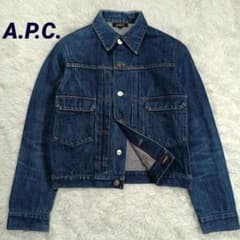 アーペーセー 日本製 Gジャン 赤耳 セルビッジ 2nd デニムジャケット S