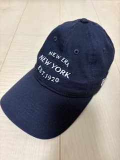 専用　NEW ERA 9TWENTY ネイビーキャップのサムネイル
