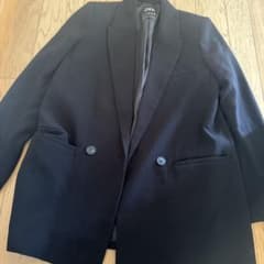 ZARA テーラードジャケット ブラックのサムネイル