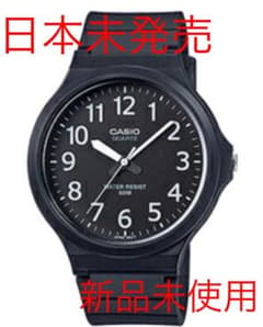 チープ　カシオ　日本未発売　新品未使用　MW-240-1B CASIOのサムネイル