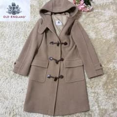 美品 現行タグ オールドイングランド ダッフルコート ヘリンボーン