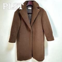 PLST プラステ テディーベアコート ボアチェスターコート 中村アン着用