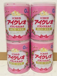 アイクレオ バランスミルク 800g 4缶セット - メルカリ