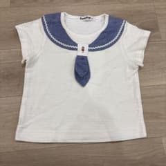 ファミリア familiar セーラー 半袖 トップス Tシャツ 80のサムネイル