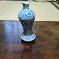 古伊万里 蛸唐草 御神酒 徳利 1客 骨董品 - メルカリ