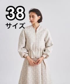 未使用タグ付 GRACE CONTINENTAL キカジャガードコンビジャケット セール】キカジャガードコンビジャケット（ブルゾン）｜GRACE