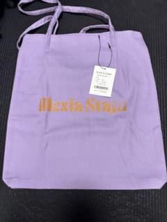 新品★ALEXIA STAM グリーンルーム 限定トートバッグ　パープルのサムネイル