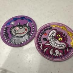 チェシャ猫とマッドハッター刺繍パッチセットのサムネイル