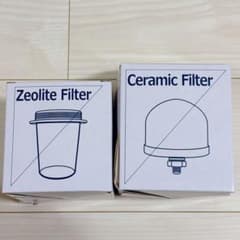 新品未使用】クラブエコウォーター フィルター2点セット ゼオライト