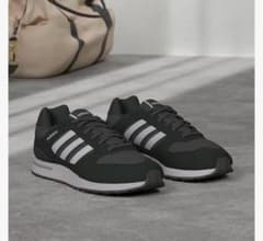 adidas RUN 80s LLA03 メンズ スニーカー ブラックのサムネイル