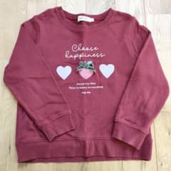 SLAP SLIP トレーナー ボルドー　120のサムネイル