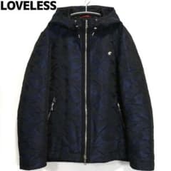 LOVELESS マウンテンパーカー 迷彩 カモフラ ジャケット 青黒 ラブレス 