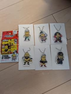 新日本プロレス　アクリルキーホルダー 6個セットのサムネイル