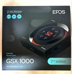EPOS GSX 1000 2nd edition ゲーミングオーディオアンプ - メルカリ