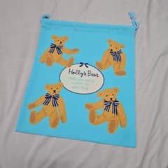 Holly's Bear お着替え袋のサムネイル