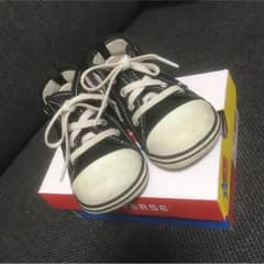 値下げ!!コンバース ブラック 14cmのサムネイル