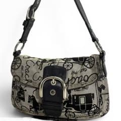 【良品】 coach y2k soho belt handbag canvasのサムネイル