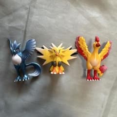 ポケモン モンコレ 伝説の鳥 3体セット フリーザー サン ファイヤー