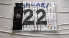 横浜ベイスターズ98年復刻ユニフォーム 佐々木主浩 Lサイズのサムネイル